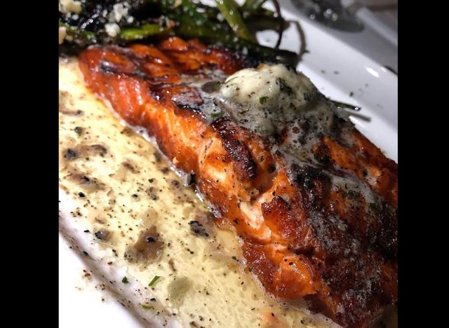 Mastro's cold water salmon