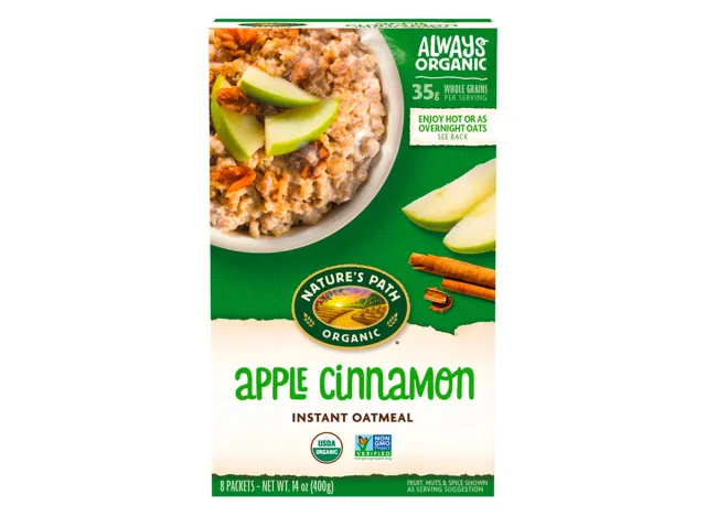 Nature's Path Organic Instant Apple Cinnamon Oatmeal