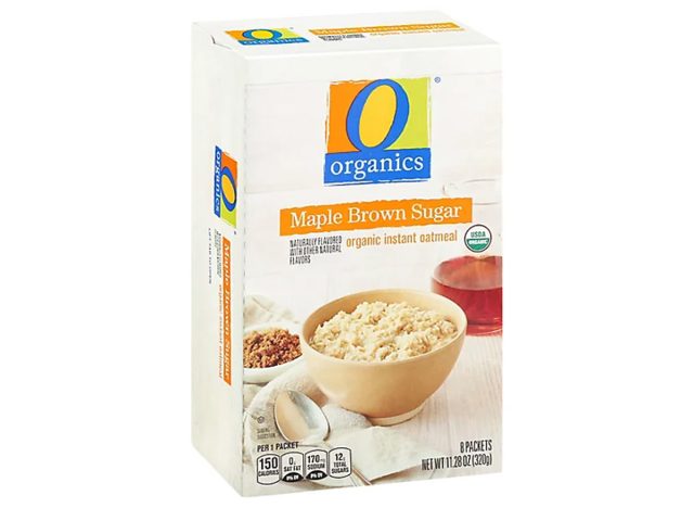 O Organics Organic Oatmeal Instant Maple Brown Sugar
