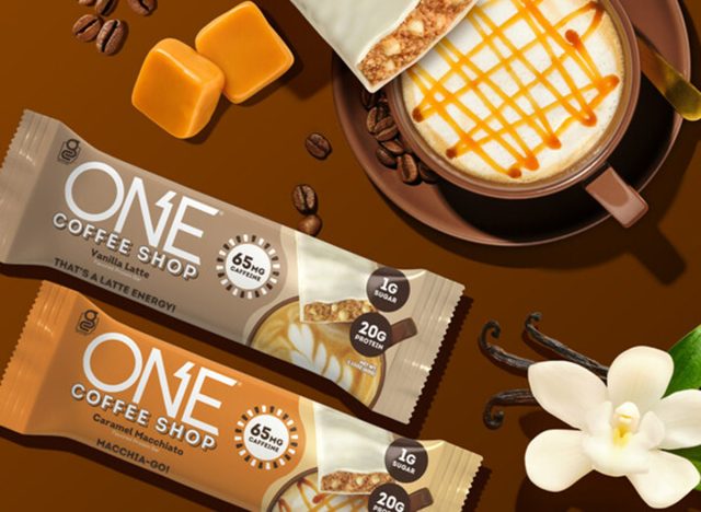 ONE Coffee Shop Protein Bars 