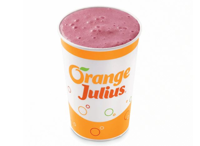 Orange Julius Tripleberry Julius