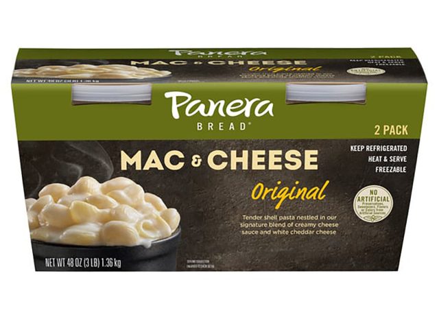 Panera mac & cheese two-pack at Costco