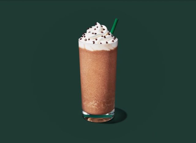 peppermint frappuccino