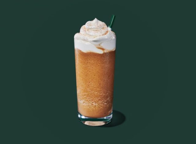 pumpkin spice frappuccino