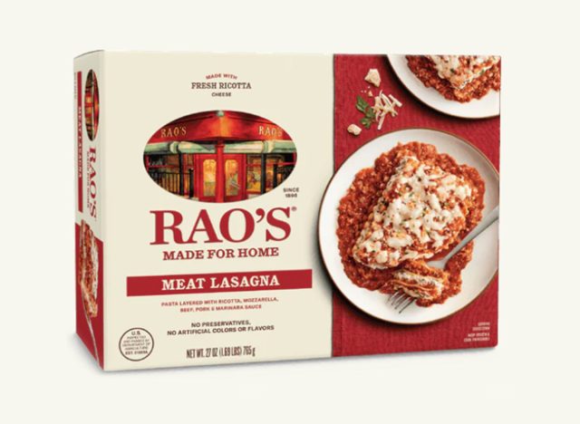 Rao's Meat Lasagna 