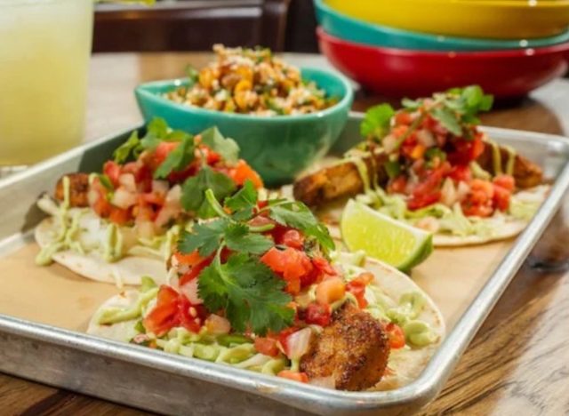 rusty bucket fish tacos