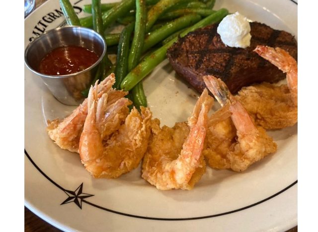 saltgrass gulf coast steak and shrimp