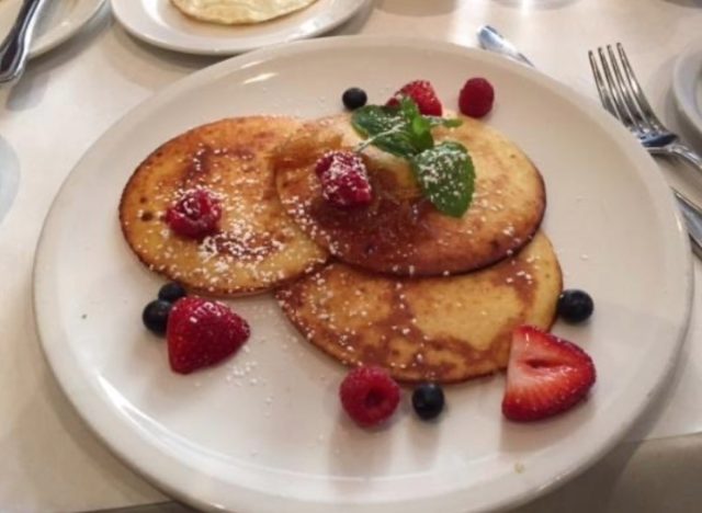 serafina lemon ricotta pancakes