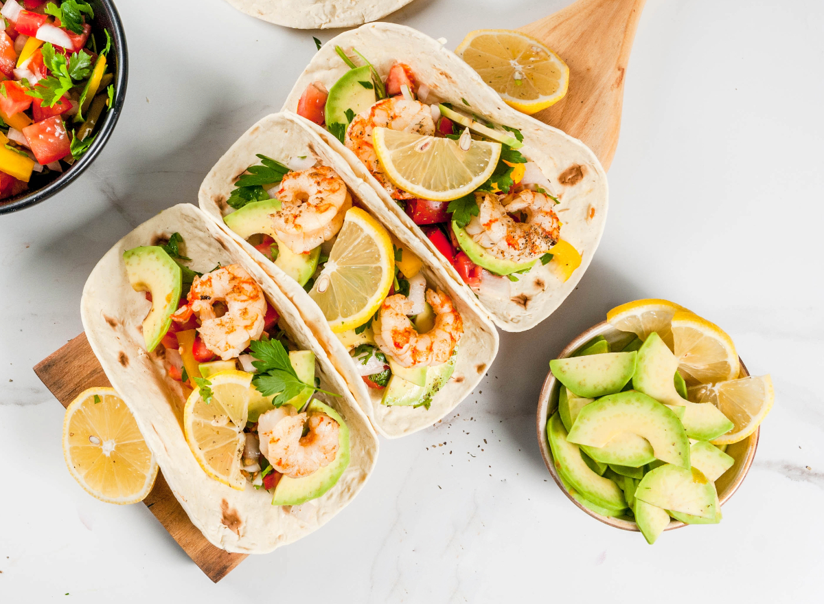 shrimp tacos