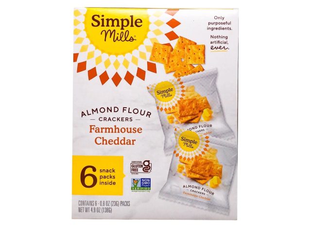 simple mills farmhouse cheddar snack packs