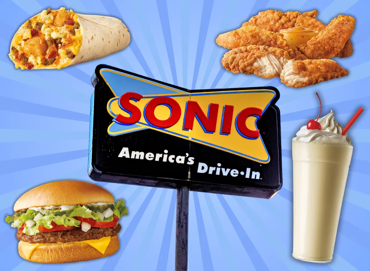 A look at a Sonic menu 