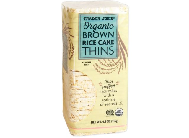 trader joes brown rice cake thins