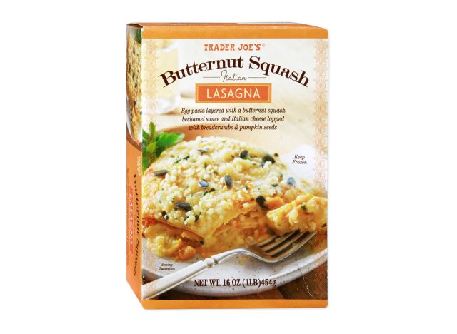 Trader Joe's Butternut Squash Lasagna