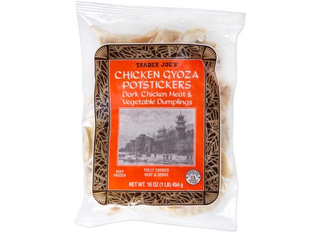 trader joe's chicken gyoza potstickers