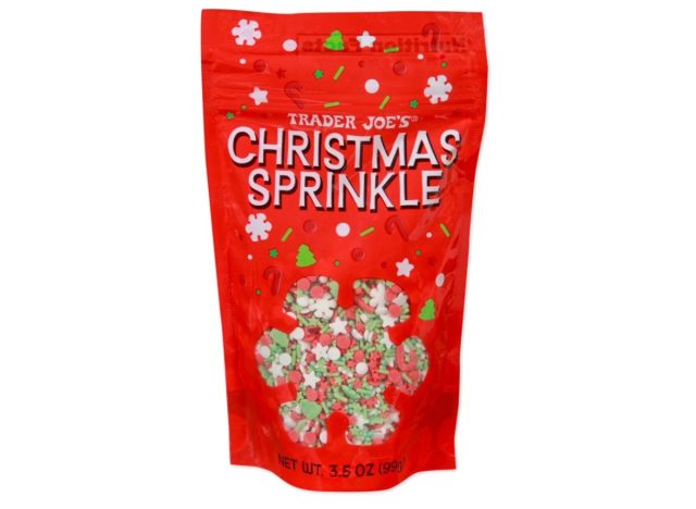 trader joe's christmas sprinkles