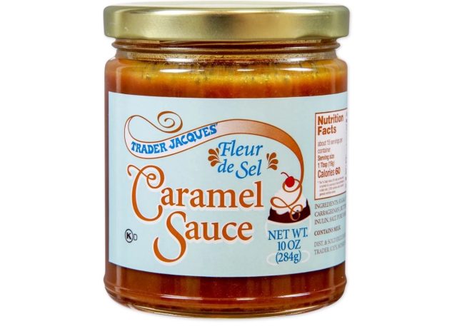 trader joe's fleur de sel caramel sauce