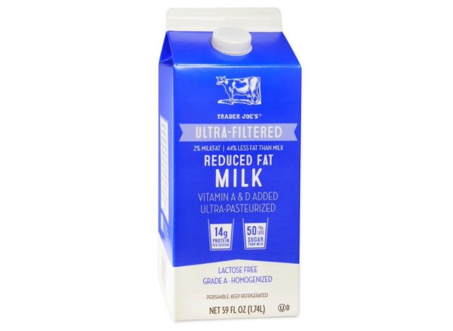 trader joe's lactose free milk