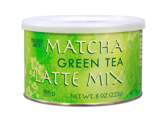 trader joe's matcha green tea latte mix