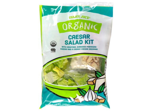 Trader Joe's Organic Caesar Salad Kit