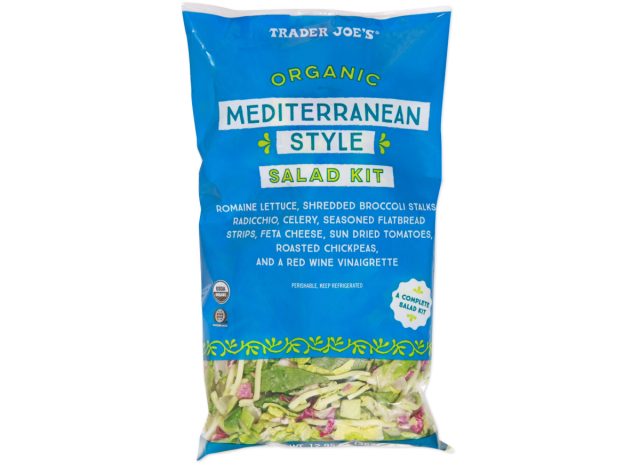 Trader Joe's Organic Mediterranean Style Salad Kit