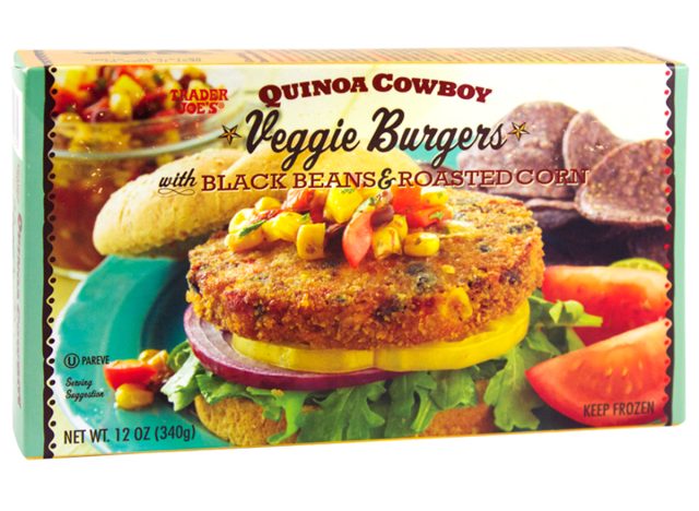 Trader Joe's Quinoa Cowboy Veggie Burgers