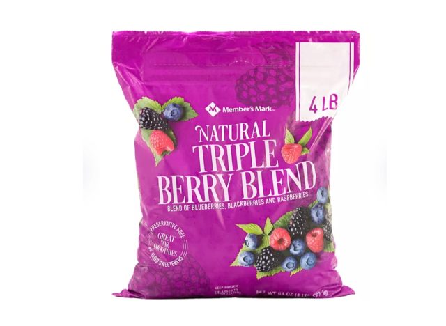 triple berry blend