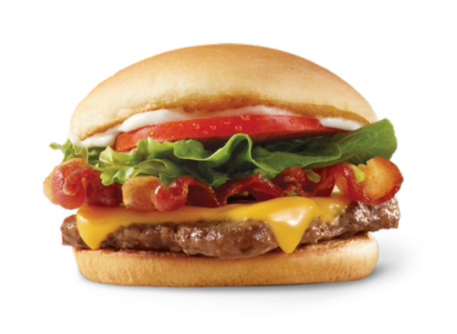 Wendy's Jr. Bacon Cheeseburger