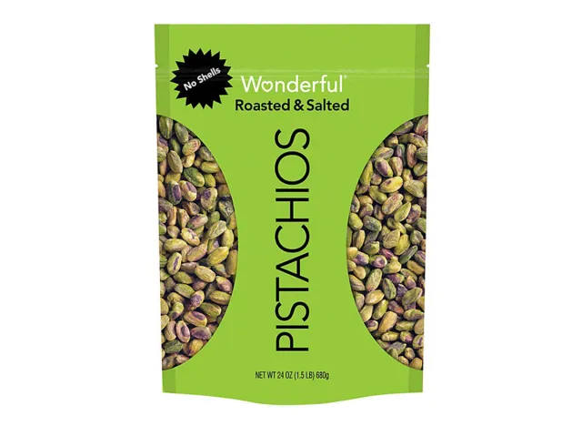 Wonderful Pistachios, No Shells, Roasted and Salted