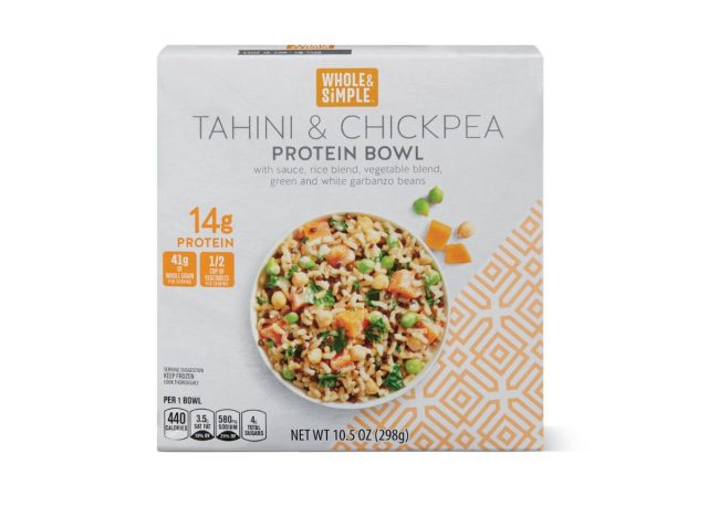 Aldi Whole & Simple Protein Bowls