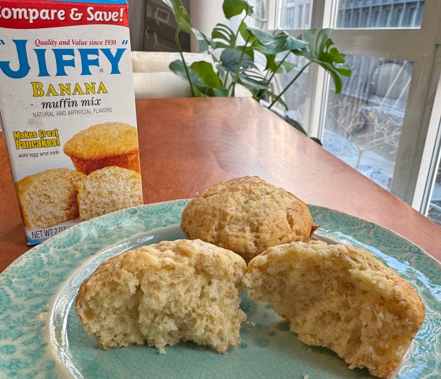 Jiffy banana muffin mix