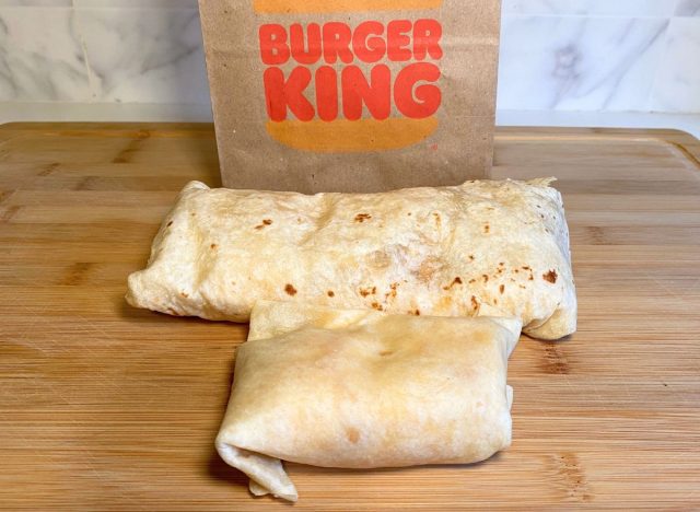 Burger King Egg-Normous Burrito & Breakfast Burrito Jr.