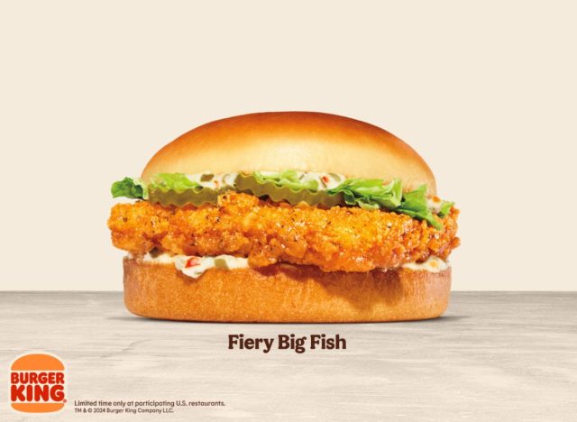 Burger King Fiery Big Fish