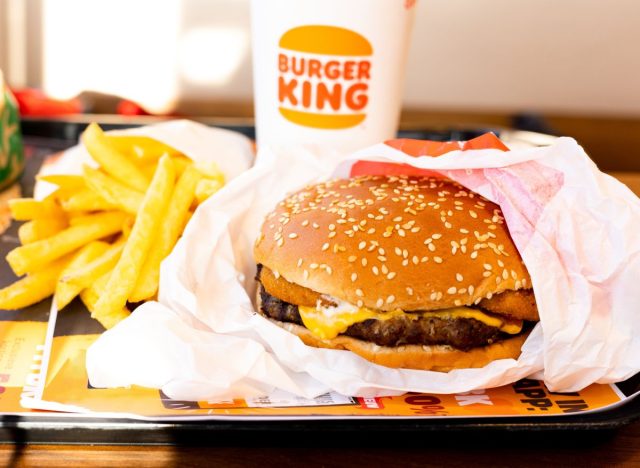 Burger King meal