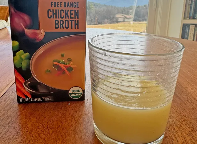 Imagine chicken broth