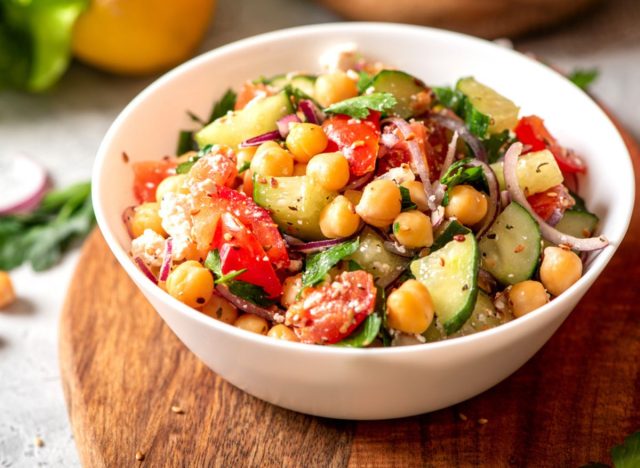 Chickpea salad