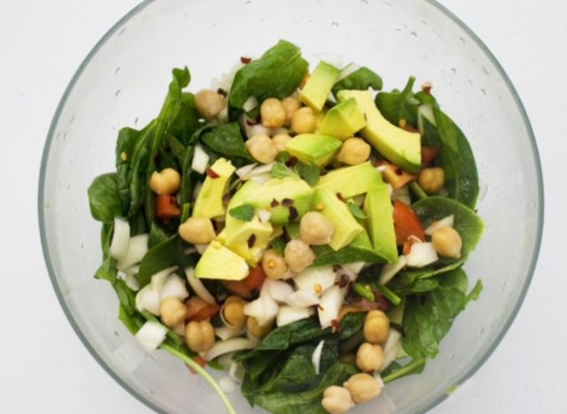 Dietitian meals, Chickpea salad
