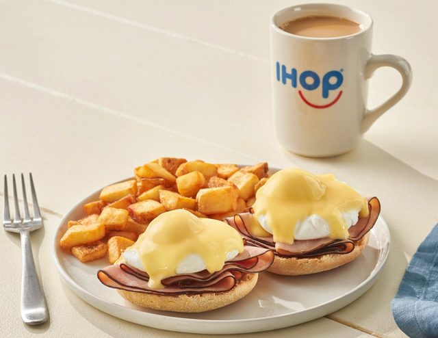 Eggs Benedict at IHOP