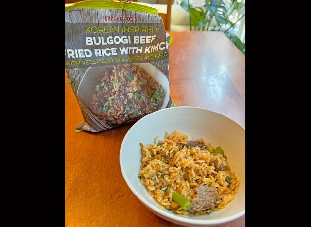 trader joe's bulgogi fried rice