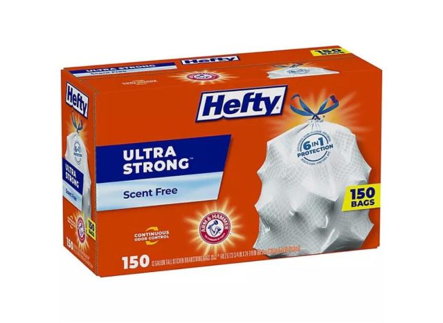 Hefty Ultra Strong Kitchen Drawstring Trash Bags