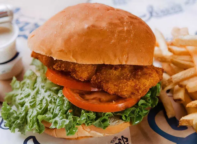 Ivar's Seafood bar panko cod sandwich