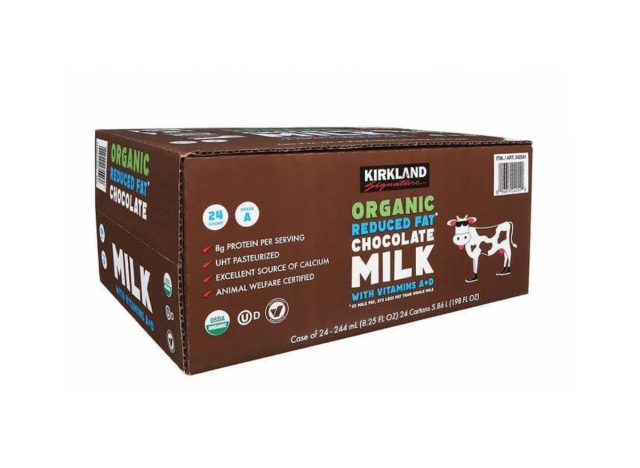 Kirkland reduced fat chocolate milk