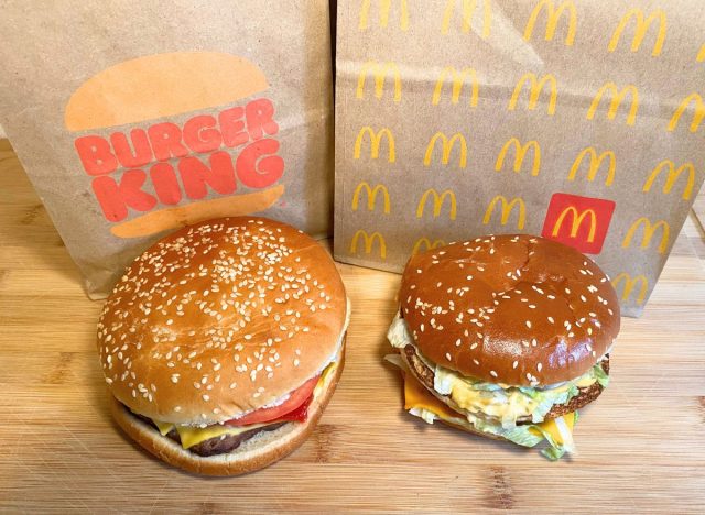 McDonald's Big Mac & Burger King Whopper