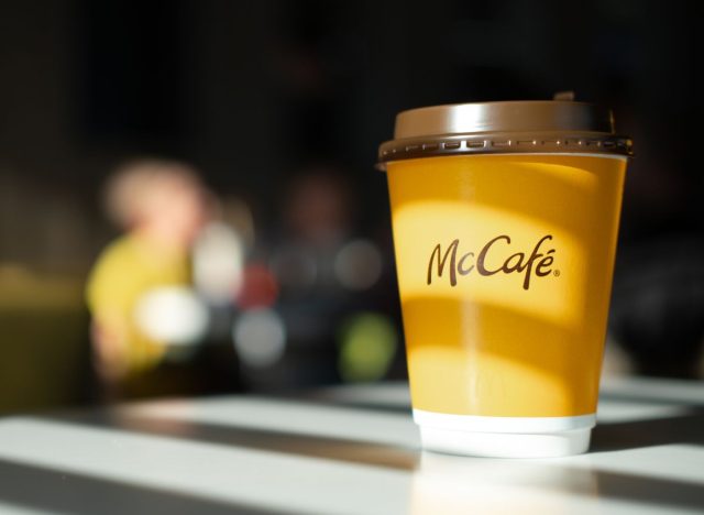 McDonald's McCafe coffee