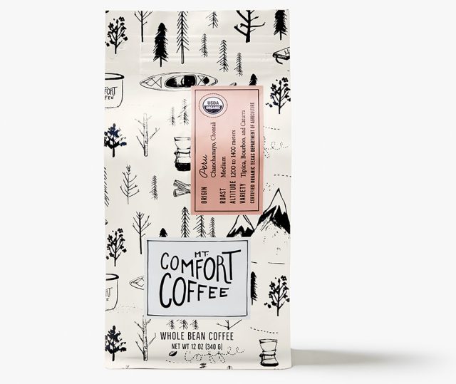 Mt. Comfort organic coffee