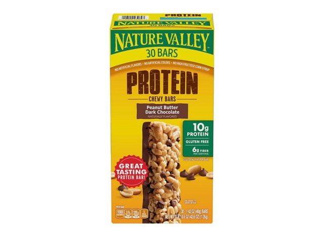 Nature Valley Peanut Butter Dark Chocolate Protein Chewy Bars