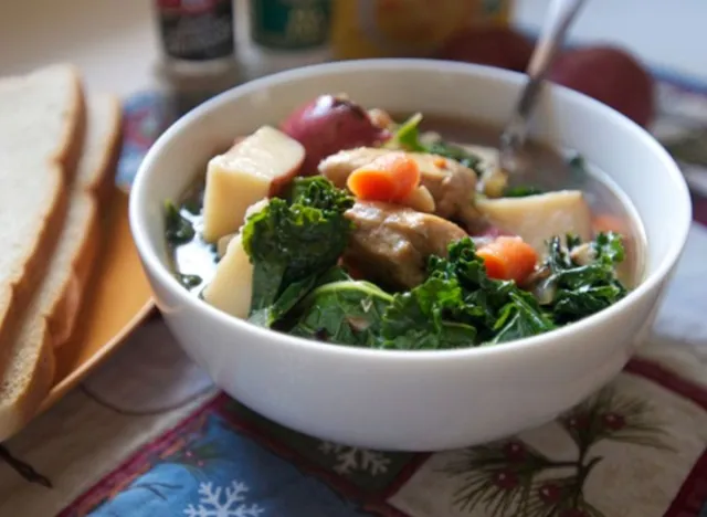 Potato and Kale soup