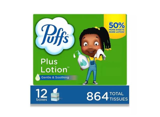 Puffs Plus Lotion Facial Tissues