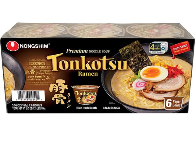 Nongshim Tonkotsu Ramen Premium Noodle Soup