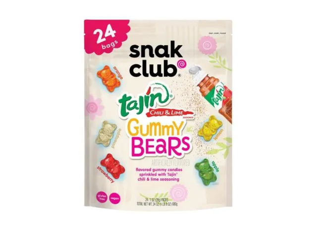 Snak Club Tajin Gummy Bears