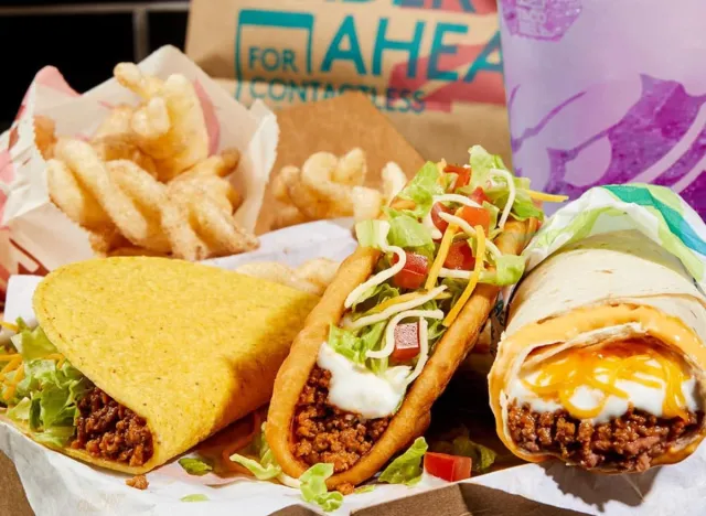 Taco Bell menu items